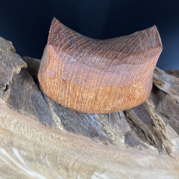 Burlwood Cut Live Edge Wood Slab Slice Owl Decor Unique OFAK Artwork - Picture 10 of 16